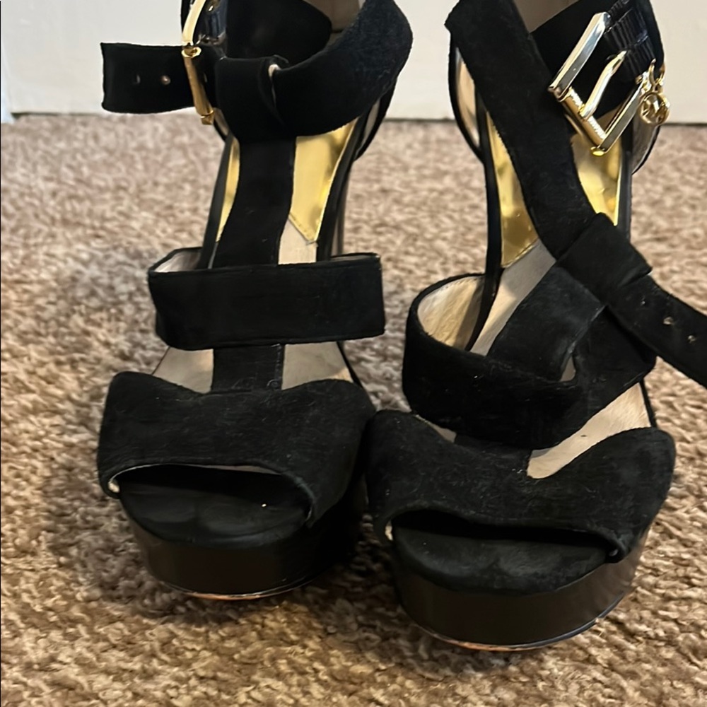 Michael Kors Black Heels - Picture 3 of 12